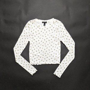 Forever 21 Top flower size: S